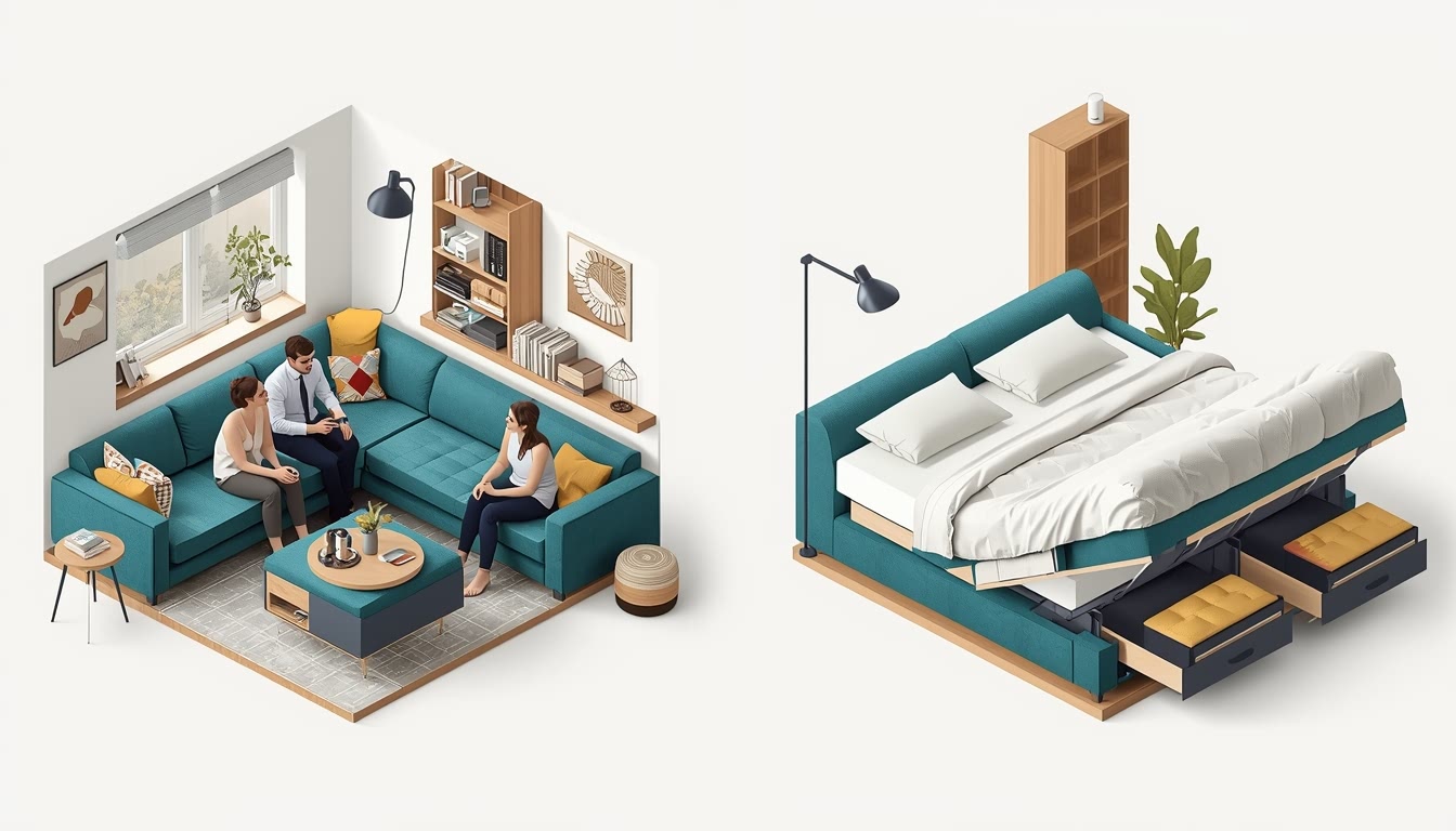 Угловой диван на кухню